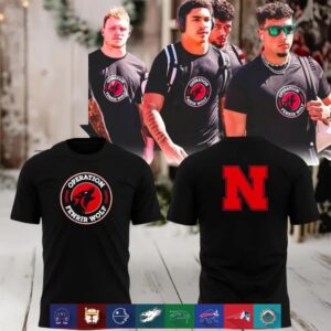 Nebraska Huskers Operation Fenrir Wolf shirt