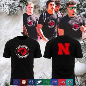 Nebraska Huskers Operation Fenrir Wolf shirt