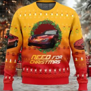 Need For Christmas Need For Speed Ugly Christmas Sweater