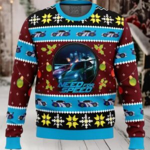 Need For Speed Ugly Christmas Sweater