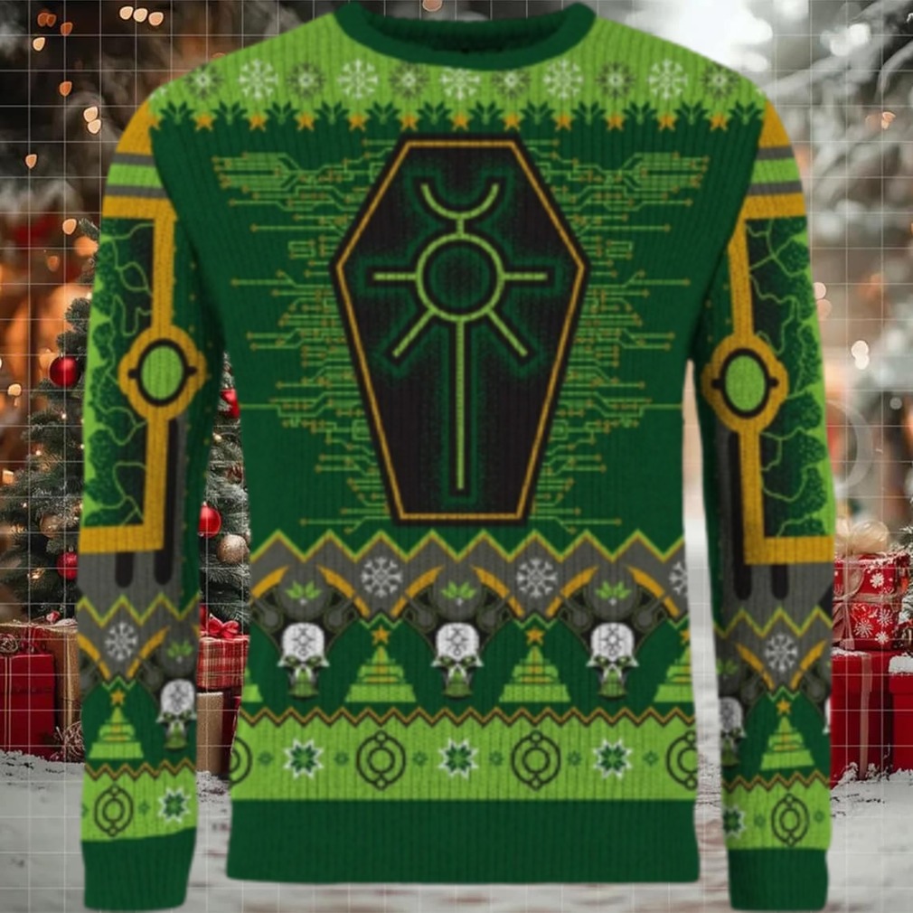 Nefarious Necron Ugly Christmas Sweater Nefarious Necron Ugly Christmas Sweater