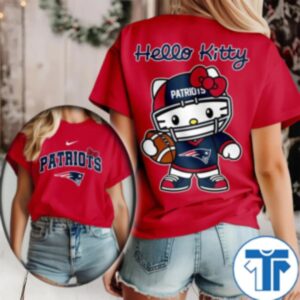 New England Patriots Hello Kitty Shirt