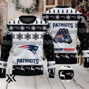 New England Patriots Ugly Christmas Sweater 2025 X7LG2R3KG
