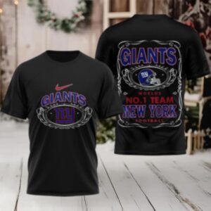 New York Giants NFL x Jack Daniel’s Shirt