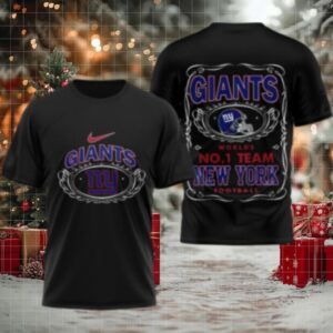 New York Giants NFL x Jack Daniel’s Shirt