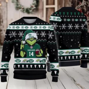 New York Jets Custom Christmas Ugly Sweater
