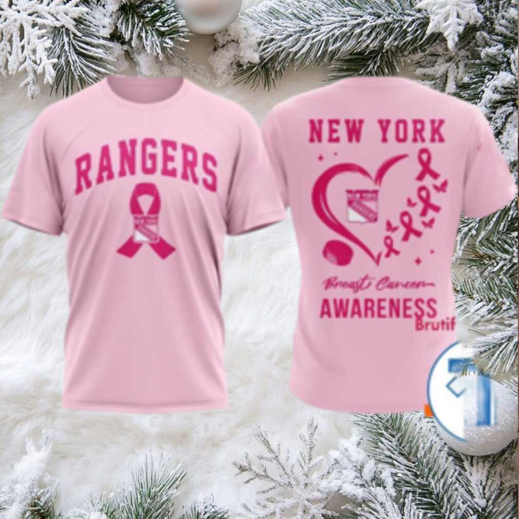 New York Rangers 2025 NHL Pink Breast Cancer Awareness Shirt
