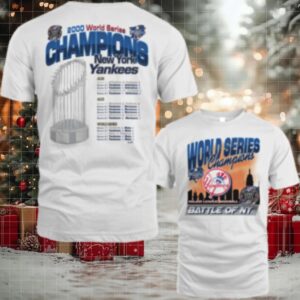 New York Yankees 2000 World Series Champions Showcase MVP Foundation T Shirt