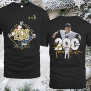 New York Yankees Masahiro Tanaka 200 Wins Celebration 2025 T Shirt