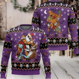 Nightmare Before Christmas Haunted Holidays Ugly Christmas Sweater