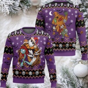Nightmare Before Christmas Haunted Holidays Ugly Christmas Sweater