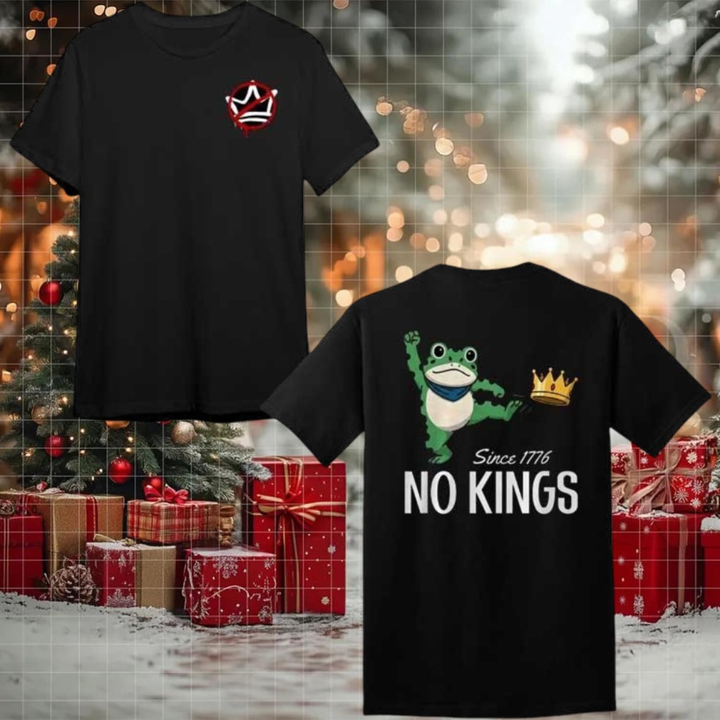 No Kings Portland Frog Protest Slogan 2025 New Two Sided Shirt No Kings Portland Frog Protest Slogan 2025 New Two Sided Shirt