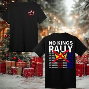 No Kings Rally The Fading Of The Red White And Blue 2025 New Two Sided Shirt