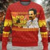 Not Today Jesus Ugly Christmas Sweater Not Today Jesus Ugly Christmas Sweater