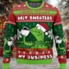 Tis Over 9000 Dragon Ball Z Ugly Christmas Sweater Tis Over 9000 Dragon Ball Z Ugly Christmas Sweater