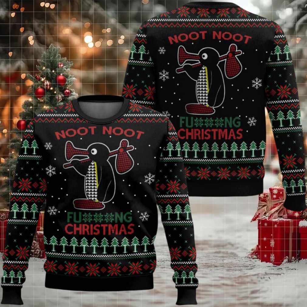 Noot Noot Penguin Ugly Christmas Sweater Noot Noot Penguin Ugly Christmas Sweater