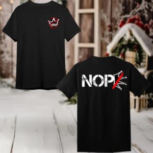 Nope Anti trump Protest No Kings Day 2025 New Two Sided Shirt
