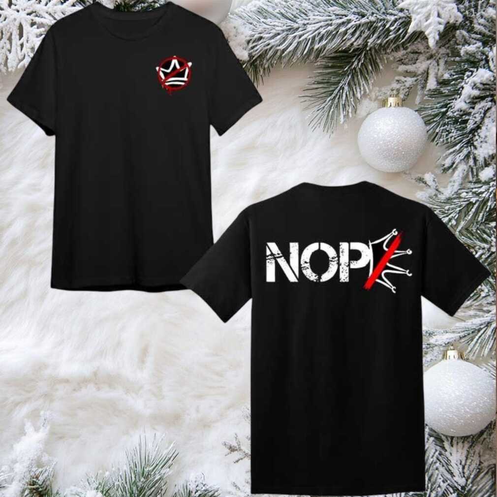 Nope Anti trump Protest No Kings Day 2025 New Two Sided Shirt Nope Anti trump Protest No Kings Day 2025 New Two Sided Shirt