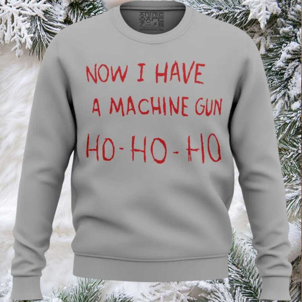 Now I Have a Machine Gun Die Hard Ugly Christmas Sweater Now I Have a Machine Gun Die Hard Ugly Christmas Sweater