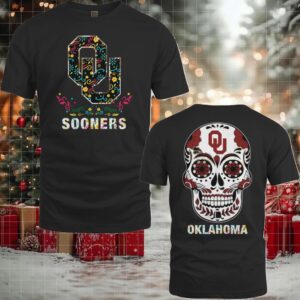 Oklahoma Sooners College Football Dia De Los Muertos T Shirt