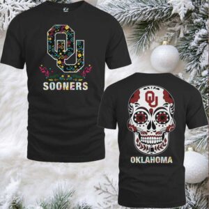 Oklahoma Sooners College Football Dia De Los Muertos T Shirt