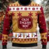 Overly Cheerful Santa Too Jolly Christmas Ugly Sweater Overly Cheerful Santa Too Jolly Christmas Ugly Sweater