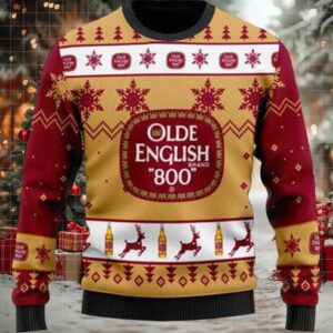 Old English 800 Ugly Christmas Sweater
