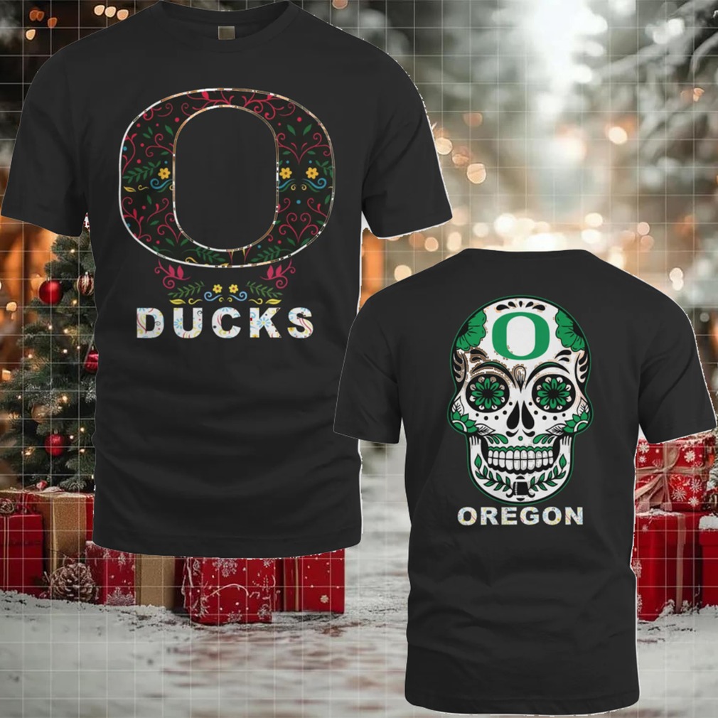 Oregon Ducks College Football Dia De Los Muertos T Shirt Oregon Ducks College Football Dia De Los Muertos T Shirt