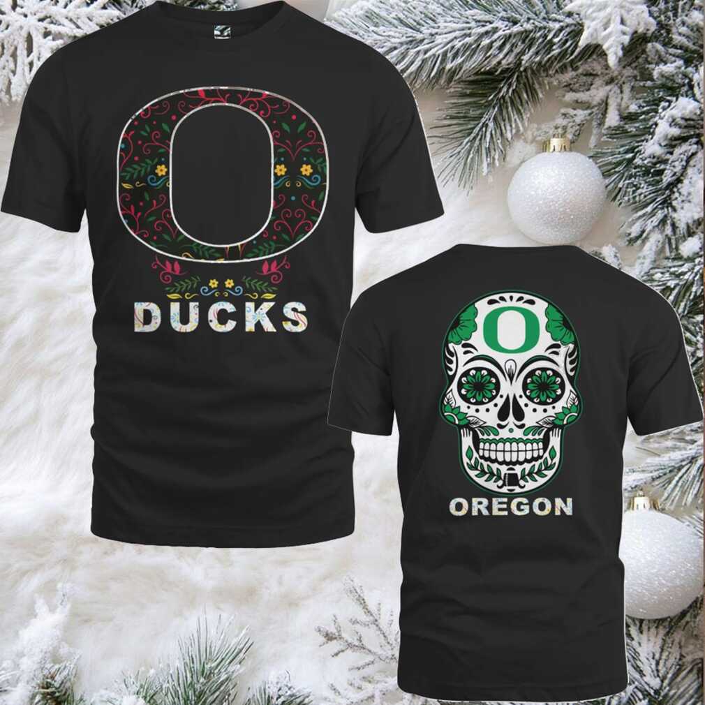 Oregon Ducks College Football Dia De Los Muertos T Shirt Oregon Ducks College Football Dia De Los Muertos T Shirt