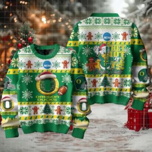 Oregon Ducks Ugly Sweater 2025
