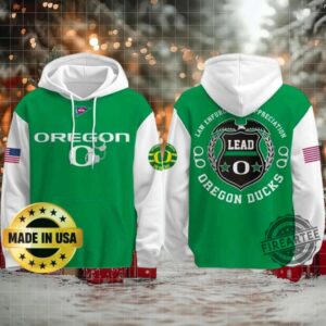 Oregon Ducks X Law Enforcement Appreciation Day Hoodie