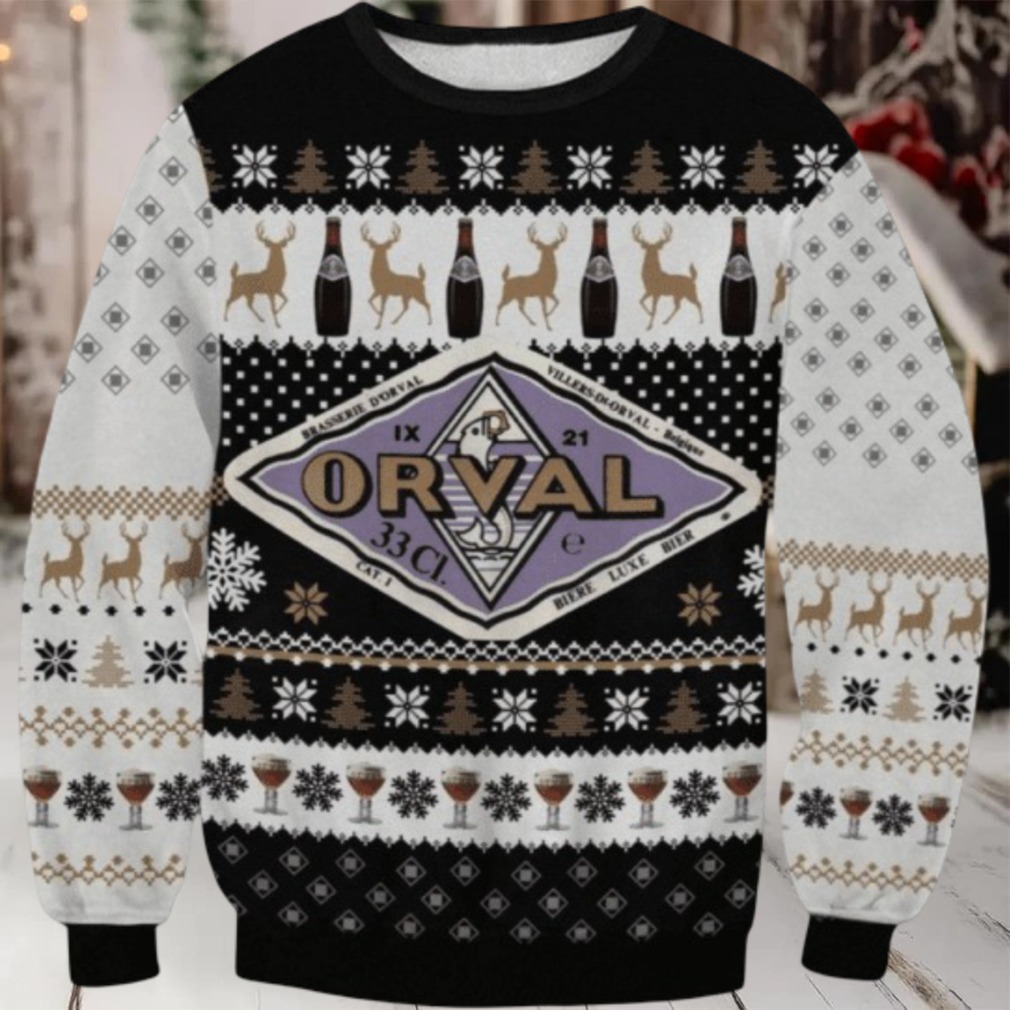 Orval Beer Ugly Sweater