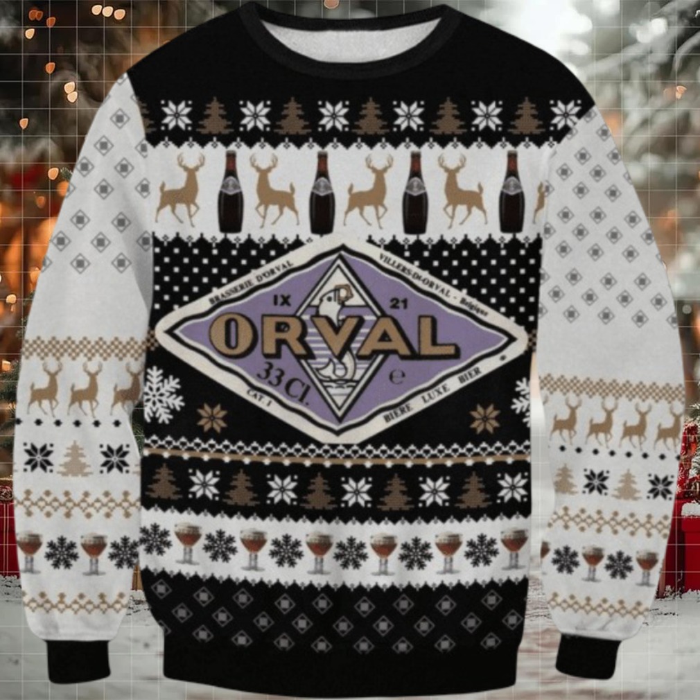 Orval Beer Ugly Sweater