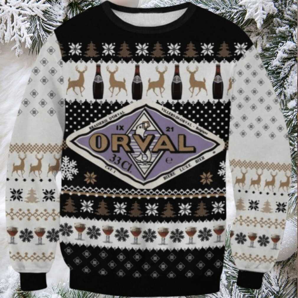Orval Beer Ugly Sweater Orval Beer Ugly Sweater