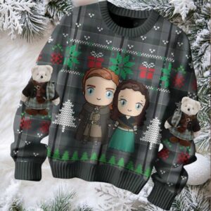 Outlander Watching Christmas 2024 Ugly Sweater
