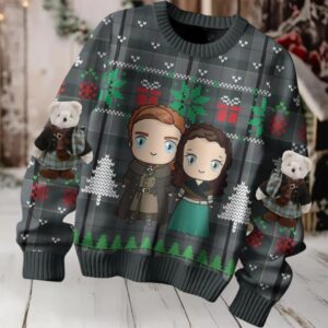 Outlander Watching Christmas 2024 Ugly Sweater