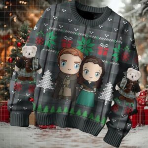 Outlander Watching Christmas 2024 Ugly Sweater