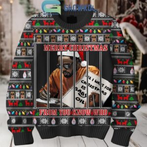 P Diddy 2024 Merry Christmas From You Know Who Ugly Sweater