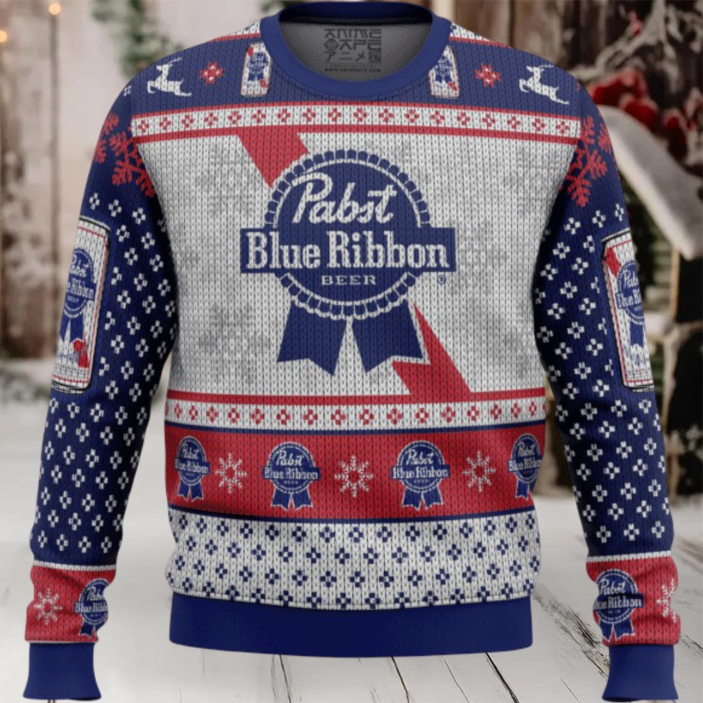 Pabst Blue Ribbon Beer Ugly Sweater Gifts, Pabst Blue Ribbon Beer Gift Fan Ugly Sweater 85 Pabst Blue Ribbon Beer Ugly Sweater Gifts, Pabst Blue Ribbon Beer Gift Fan Ugly Sweater 85