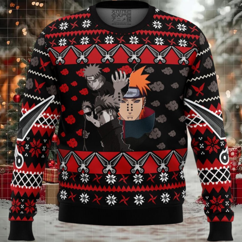 Pain Nagato Shippuden Ugly Christmas Sweater Pain Nagato Shippuden Ugly Christmas Sweater