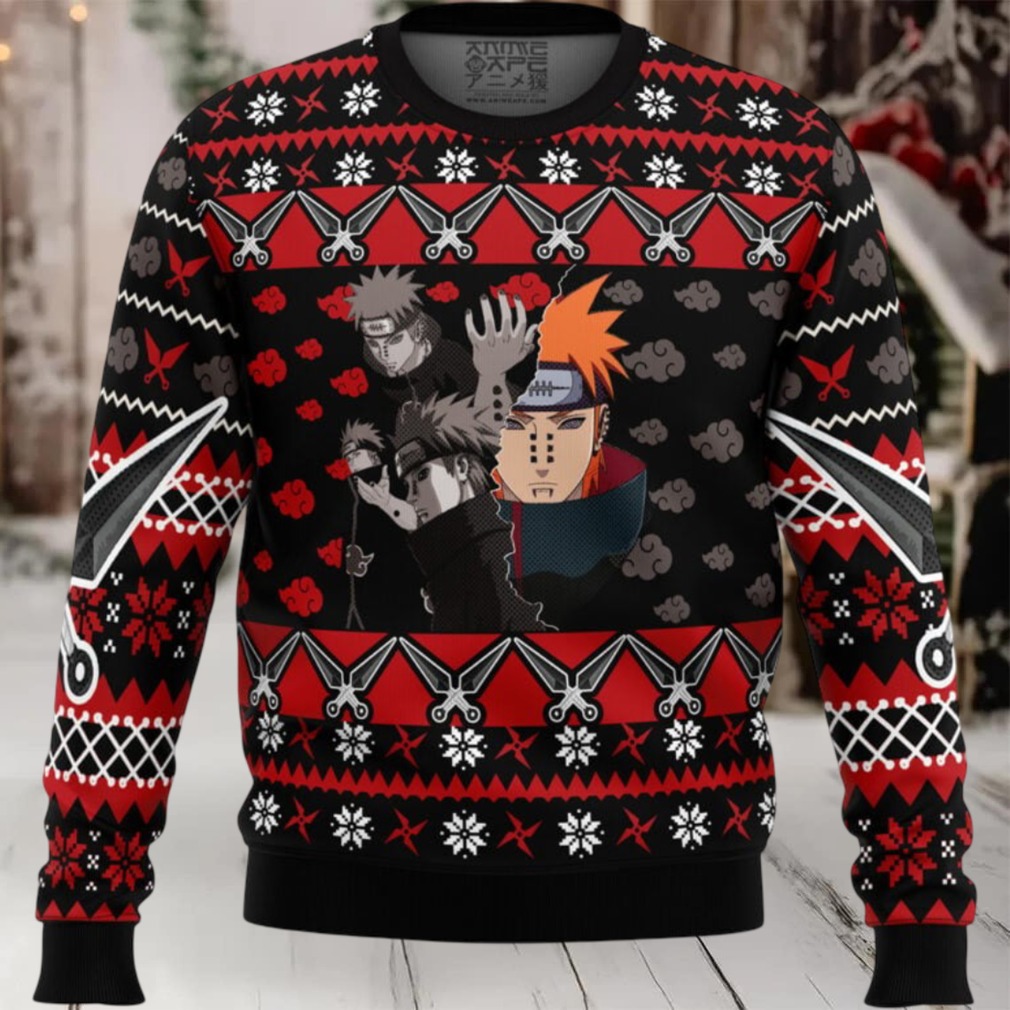 Pain Nagato Shippuden Ugly Christmas Sweater Pain Nagato Shippuden Ugly Christmas Sweater