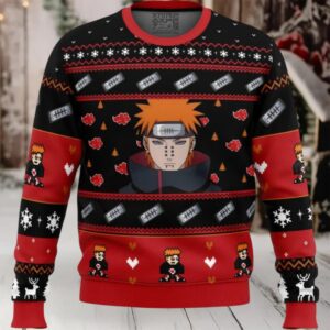 Pain Those Who Do Not Know Akatsuki Shippuden Ugly Christmas Sweater