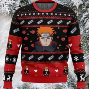 Pain Those Who Do Not Know Akatsuki Shippuden Ugly Christmas Sweater