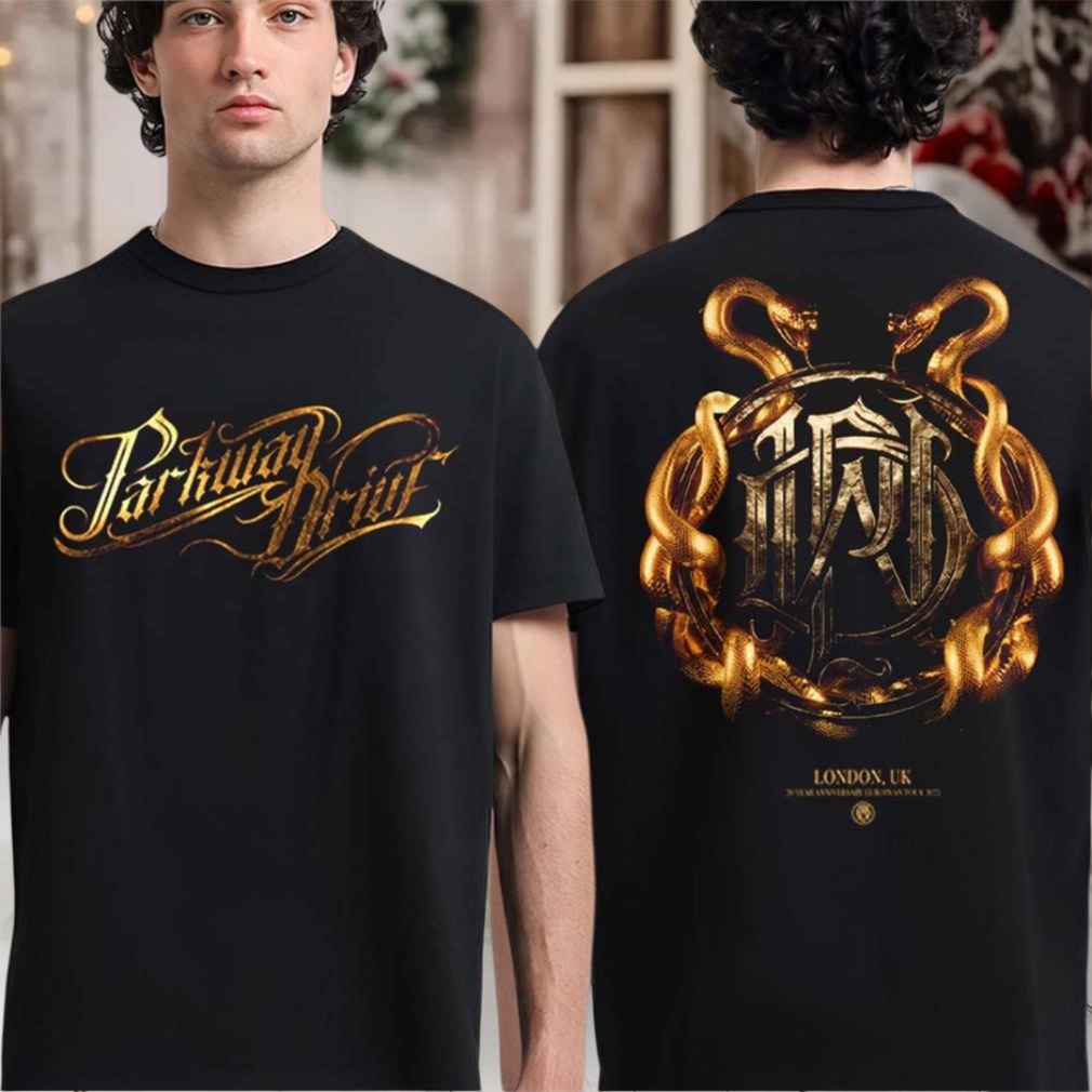 Parkway London UK 20 Year Anniversary European Tour Pop Up Exclusive On October 4 2025 Two Sided T shirt