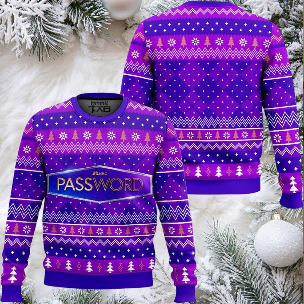 Password Ugly Christmas Sweater