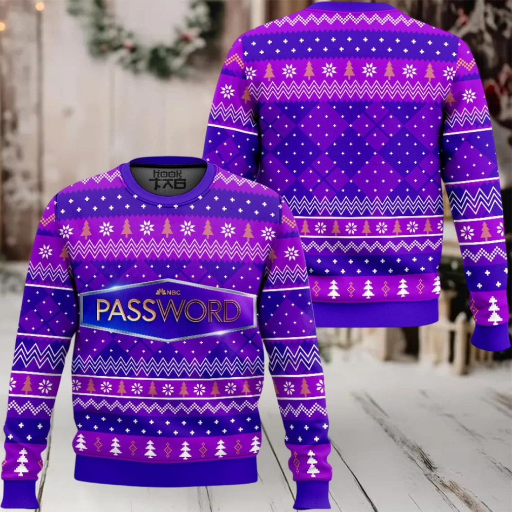 Password Ugly Christmas Sweater
