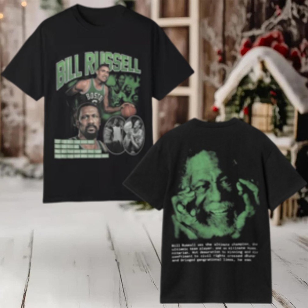 Patriots Christian Gonzalez Bill Russell Shirt