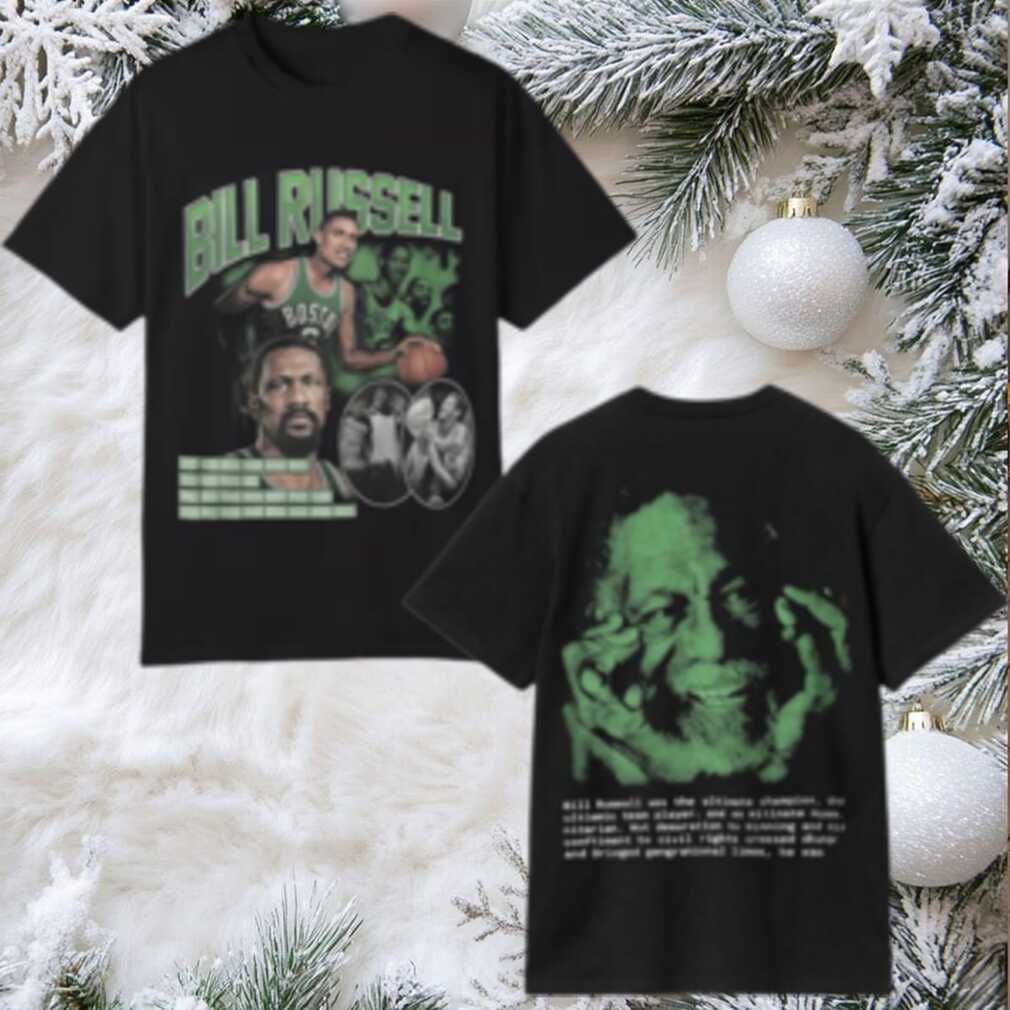 Patriots Christian Gonzalez Bill Russell Shirt