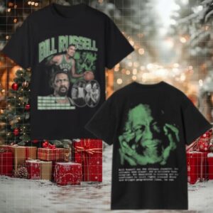 Patriots Christian Gonzalez Bill Russell Shirt