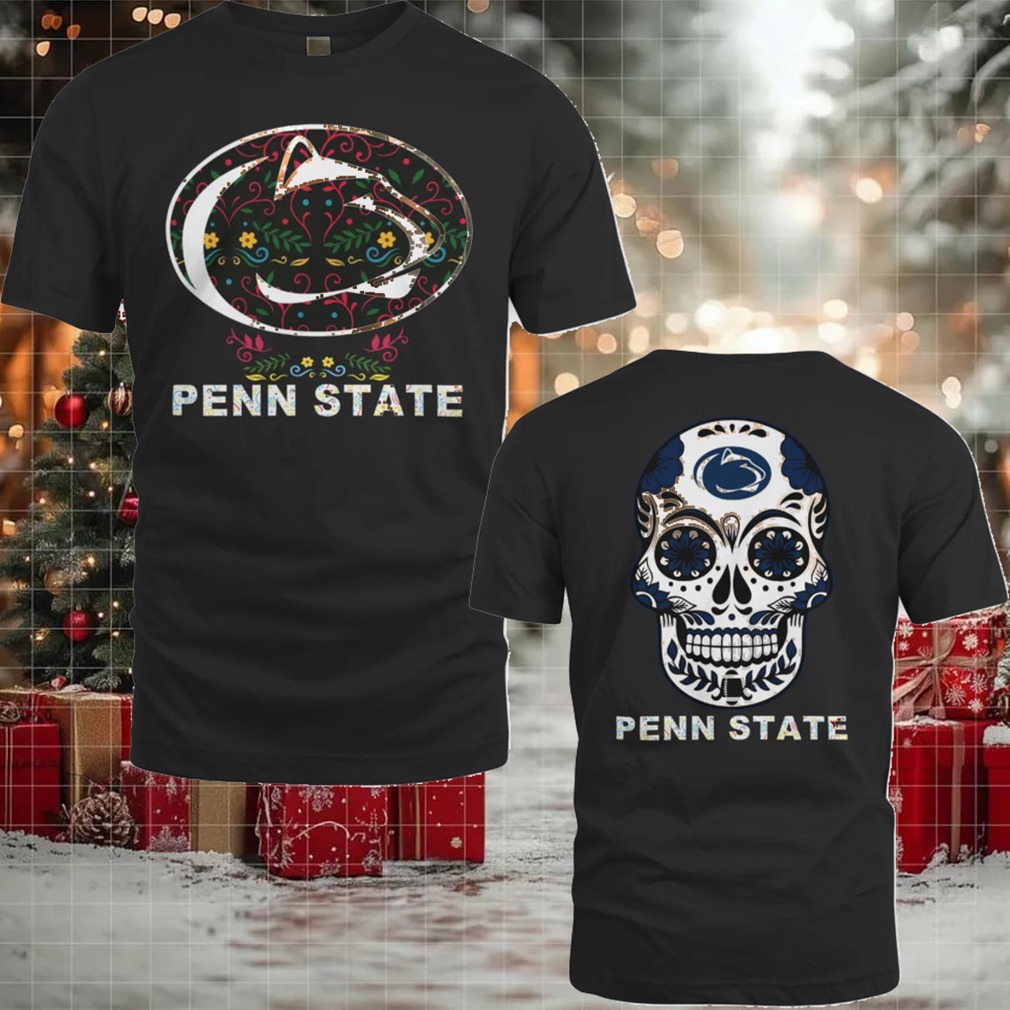 Penn State Nittany Lions Dia De Los Muertos T Shirt College Football Fan Tee Penn State Nittany Lions Dia De Los Muertos T Shirt College Football Fan Tee